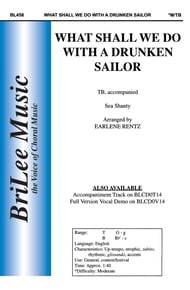 What Shall We Do with a Drunken Sailor? TB choral sheet music cover Thumbnail